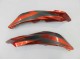 Kits Carénage Moto Honda CBR600RR 2007-2008 - Orange Noir Mat