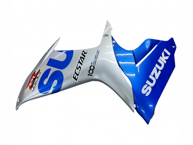 Carénages Moto Suzuki GSXR 600 / GSXR 750 2011-2024 - Bleu Argent Ecstar