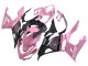Carénages Moto Kawasaki Ninja 400 2018-2024 - Rose Noir Mat Rayon de Miel