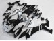 Carénages Moto Yamaha YZF 1000 R1 2020-2025 - Argent Blanc Noir Brillant