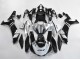 Carénages Moto Yamaha YZF 1000 R1 2020-2025 - Argent Blanc Noir Brillant