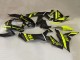 Carénages Moto Yamaha YZF 1000 R1 2020-2025 - Noir Brillant Fluorescent Jaune