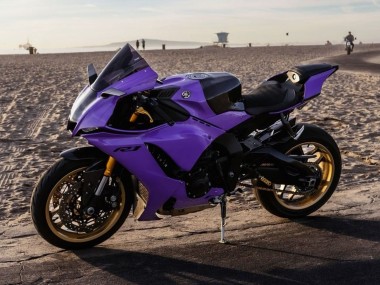 Carénages Moto Yamaha YZF 1000 R1 2020-2025 - Violet Noir Brillant