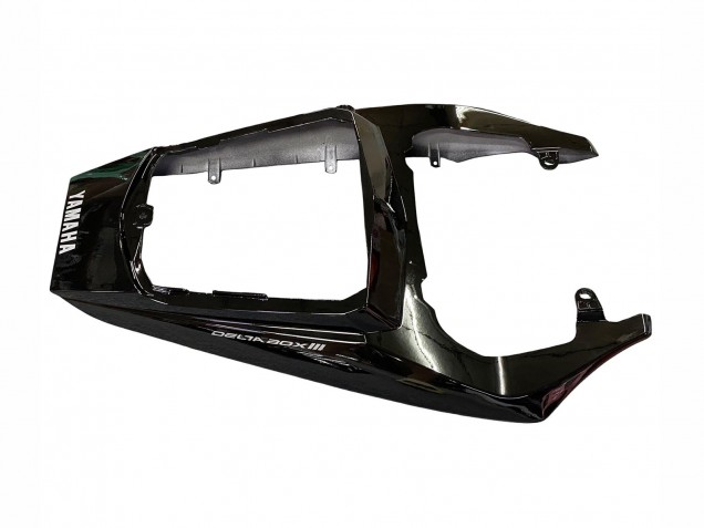 Carénages Moto Yamaha YZF R6S 2006-2009 - Noir Brillant Blanc Décalque