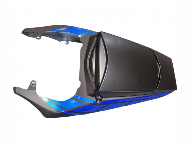 Carénages Moto Yamaha YZF R6 2003-2004 - Noir Mat Bleu