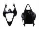 Carénages Moto Yamaha YZF 600 R6 2008-2016 - Noir Brillant Noir Mat Rouge Bande