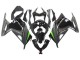 Carénages Moto Kawasaki EX300 2013-2024 - Noir Brillant Noir Mat Vert