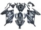 Carénages Moto Kawasaki EX300 2013-2024 - Noir Mat Blanc Elf Neige