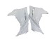 Carénages Moto Kawasaki EX300 2013-2024 - Blanc Noir