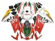 Carénages Moto Aprilia RS125 2006-2011 - Blanc Rouge Vert