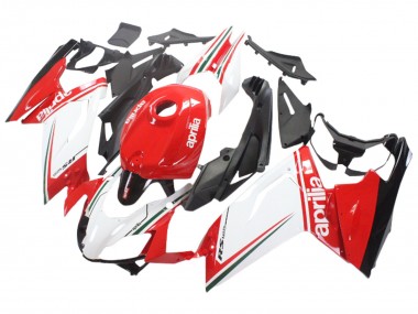 Carénages Moto Aprilia RS125 2006-2011 - Blanc Rouge Noir