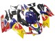 Carénages Moto Aprilia RS125 2006-2011 - Jaune Bleu Foncé Red Bull