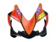 Carénages Moto Honda CBR600 F4i 2004-2007 - Noir Mat Orange Rossi
