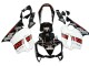 Carénages Moto Honda CBR600 F4i 2004-2007 - Blanc Noir Brillant Rouge Repsol