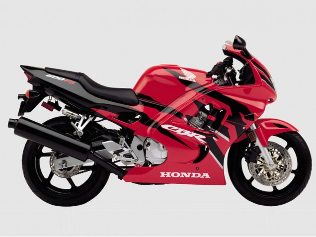 Carénages Moto Honda CBR600 F3 1995-1996 - Rouge Noir Brillant