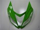 Carénages Moto Kawasaki ZX6R 2013-2018 - Vert Jaune Noir Brillant Noir Mat