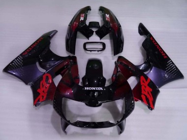 Carénages Moto Honda CBR900RR 893 1994-1995 - Bleu Foncé Rouge Marron Noir Brillant