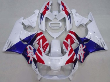 Carénages Moto Honda CBR900RR 893 1994-1995 - Blanc Rouge Bleu