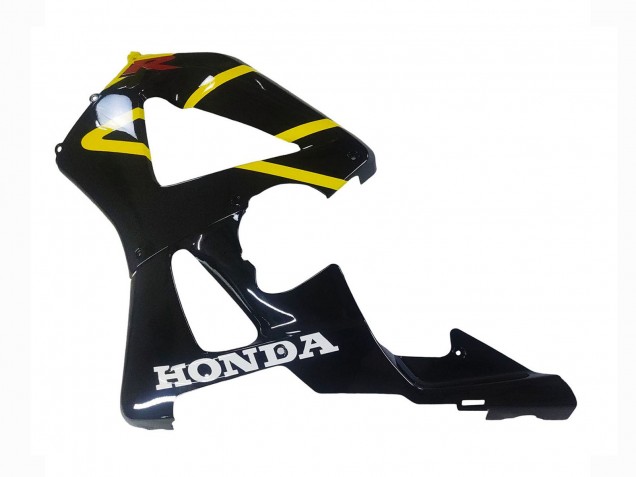 Carénages Moto Honda CBR900RR 929 2000-2001 - Jaune Noir Brillant