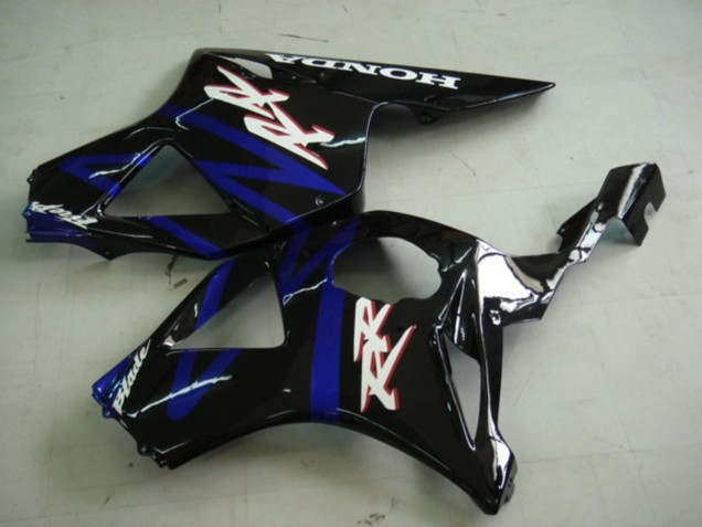 Kits Carénage Moto Honda CBR900RR 954 2002-2003 - Bleu Noir Brillant