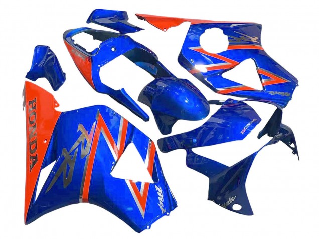 Carénages Moto Honda CBR900RR 954 2002-2003 - Orange Bleu