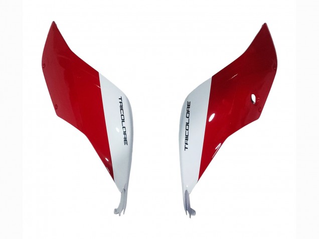 Carénages Moto Ducati 1199 2011-2014 - Blanc Rouge Noir Brillant