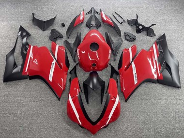 Carénages Moto Ducati 959 2015-2020 - Rouge Noir Mat