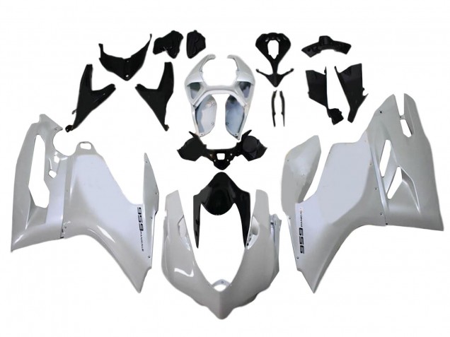 Carénages Moto Ducati 959 2015-2020 - Blanc