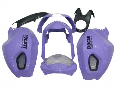 Carénages Moto Ducati Monster 696 796 1100 1100S 2008-2012 - Violet Clair Monstre