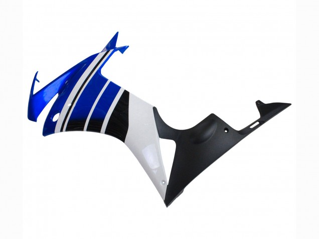 Carénages Moto Honda CBR500R 2013-2015 - Bleu Blanc Noir Mat