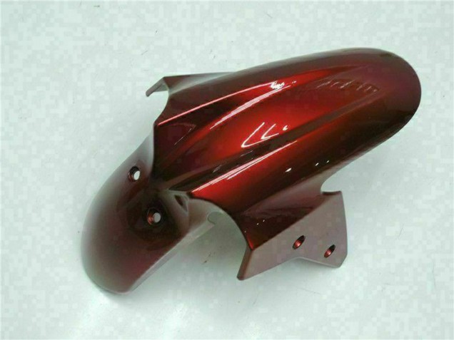 Carénages Moto Kawasaki EX250 2008-2012 - Noir Brillant Rouge Marron