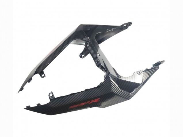 Carénages Moto Honda CBR500R 2016-2018 - Noir Fibre de Carbone Rouge