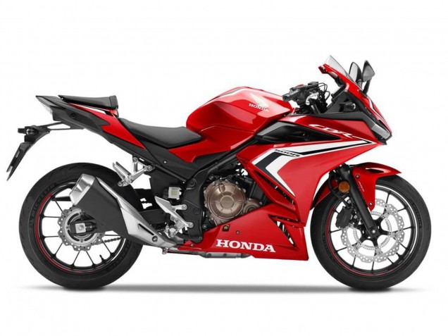 Carénages Moto Honda CBR500R 2022-2023 - Rouge Blanc Noir