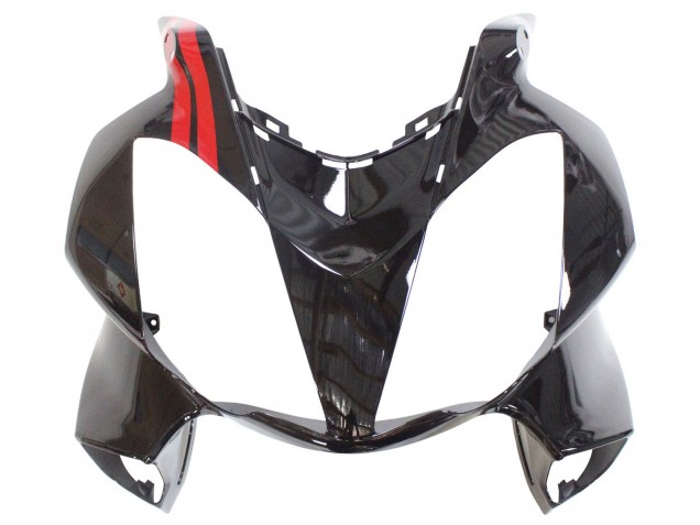 Carénages Moto Honda VFR 800 2002-2013 - Noir Brillant Rouge
