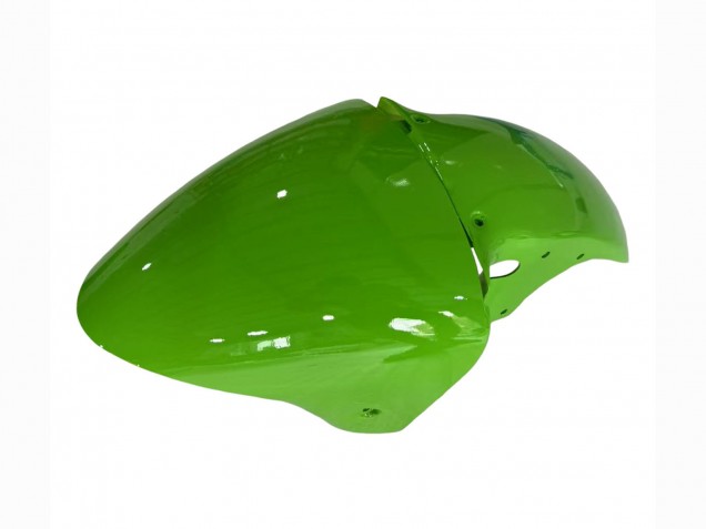 Carénages Moto Kawasaki ZX7R 1996-2003 - Blanc Vert Bleu