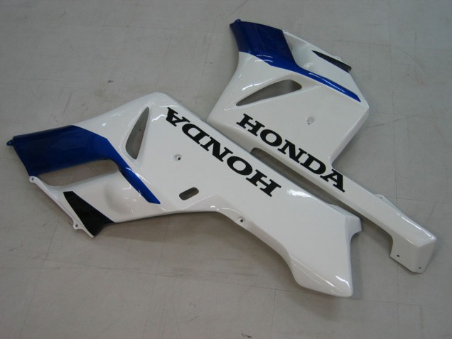 Carénages Moto Honda CBR1000RR 2004-2005 - Blanc Bleu Noir Brillant Fireblade