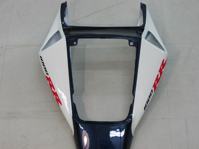 Carénages Moto Honda CBR1000RR 2004-2005 - Blanc Bleu Noir Brillant Fireblade