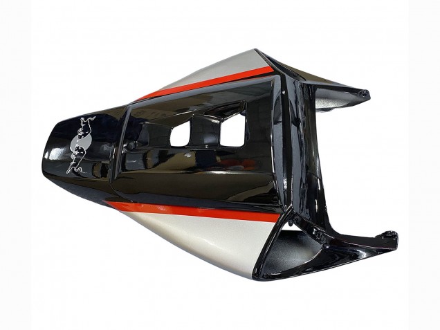 Carénages Moto Honda CBR1000RR 2004-2005 - Argent Noir Brillant Rouge Bande