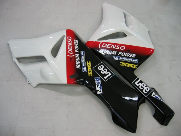 Carénages Moto Honda CBR1000RR 2004-2005 - Blanc Bleu Rouge Noir Brillant Étoile Carrera Lee