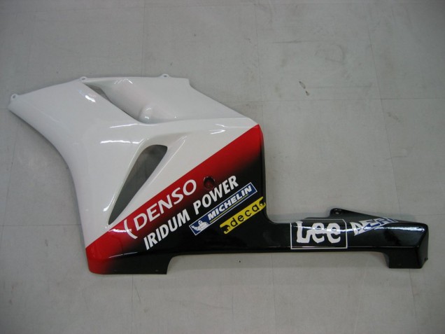 Carénages Moto Honda CBR1000RR 2004-2005 - Blanc Bleu Rouge Noir Brillant Étoile Carrera Lee