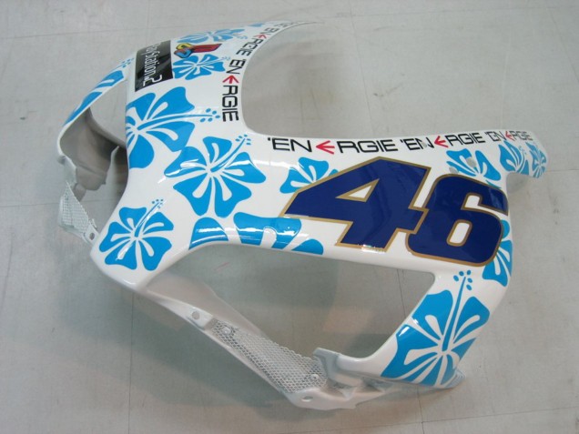 Carénages Moto Honda CBR1000RR 2004-2005 - Blanc Bleu Neige Nastro Azzurro 46