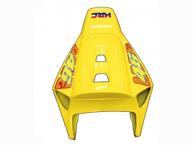 Carénages Moto Honda CBR1000RR 2004-2005 - Jaune Orange Noir Brillant Repsol Rossi 46