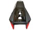 Carénages Moto Honda CBR1000RR 2004-2005 - Noir Brillant Gris Brillant Rouge Bande