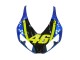 Carénages Moto Honda CBR1000RR 2006-2007 - Bleu Fluorescent Vert Noir Brillant Requin 46