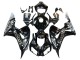 Carénages Moto Honda CBR1000RR 2006-2007 - Noir Brillant Or SevenStars