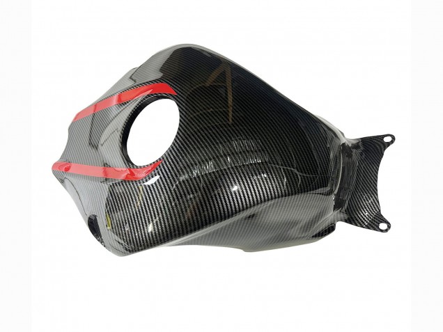 Carénages Moto Honda CBR1000RR 2008-2011 - Noir Fibre de Carbone Rouge
