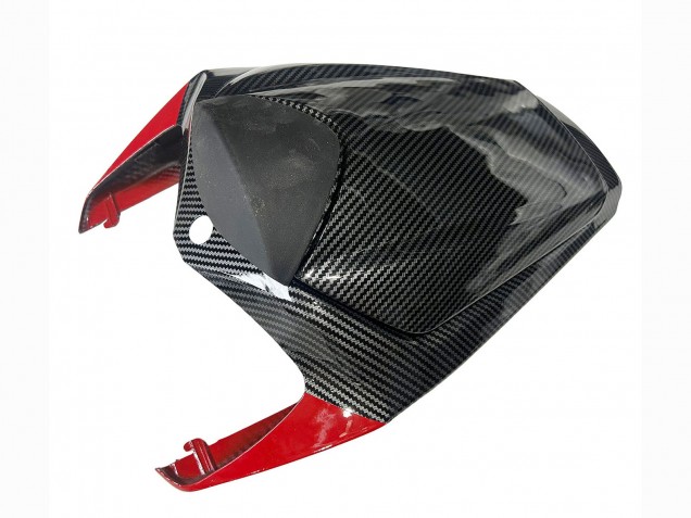 Carénages Moto Honda CBR1000RR 2008-2011 - Noir Fibre de Carbone Rouge
