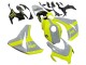 Carénages Moto Honda CBR1000RR 2008-2011 - Nardo Gris Fluorescent Vert