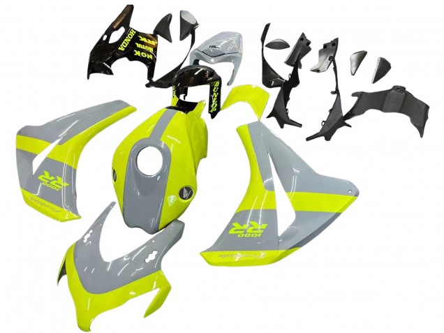 Carénages Moto Honda CBR1000RR 2008-2011 - Nardo Gris Fluorescent Vert