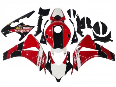 Carénages Moto Honda CBR1000RR 2008-2011 - Rouge Blanc Noir Brillant Courses